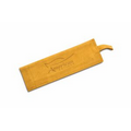 Suede Skillet/BBQ Sleeve, Laser Engraved, Washable (Mustard)